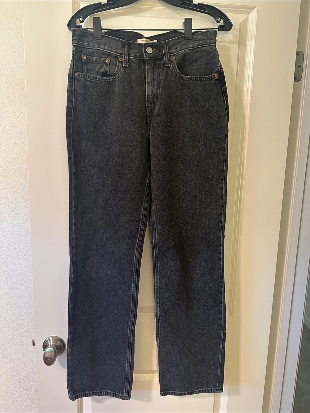 Womens Low Pro Straight black Levi’s